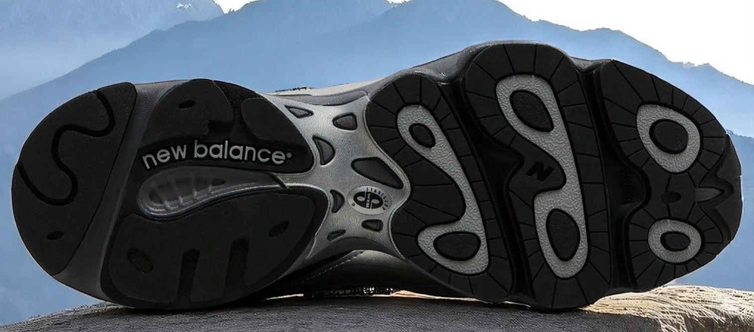 New Balance Men's 1000 'Black Silver Metallic' Sneakers – Zulily