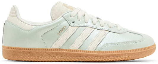 adidas Women's Samba Og 'Linen Green Metallic' Sneakers