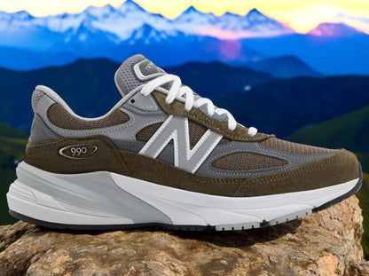 New Balance Men's 990V6 Made In Usa 'Dark Olive'