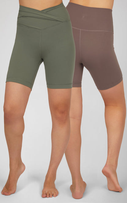2 PK 7" Twist and Everyday Bike Shorts