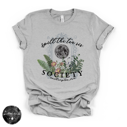 Spill The Tea Sis Society Tee | Witchy Community Graphic T-Shirt