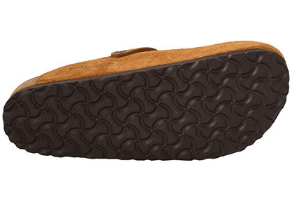 Birkenstock Unisex Boston Soft Footbed Suede Leather Mink