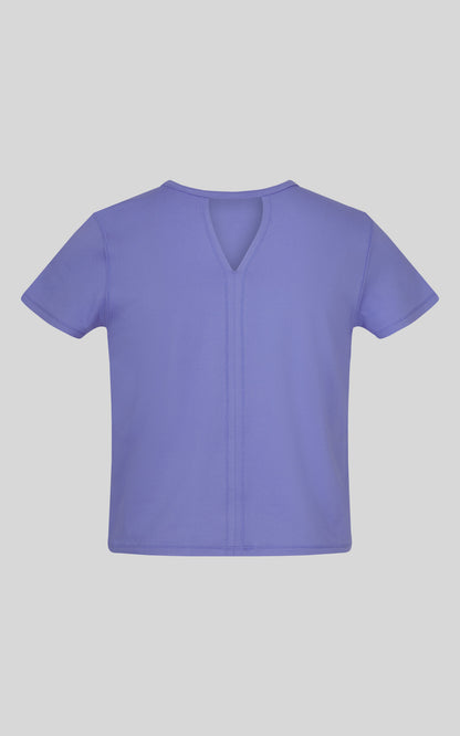 Girls 2 PK Short Sleeve Shirt and Boxy Tee