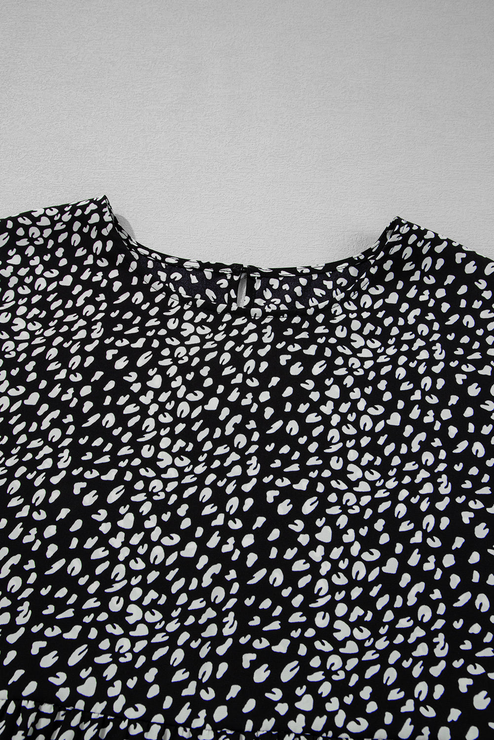 Threaded Pear Danielle Back Tiered Flowy PLUS Blouse