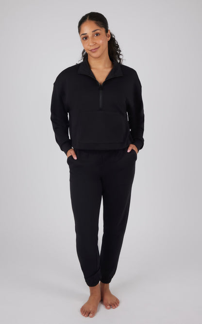 Softlite Half Zip Pullover and Jogger Set - Our Linen Story