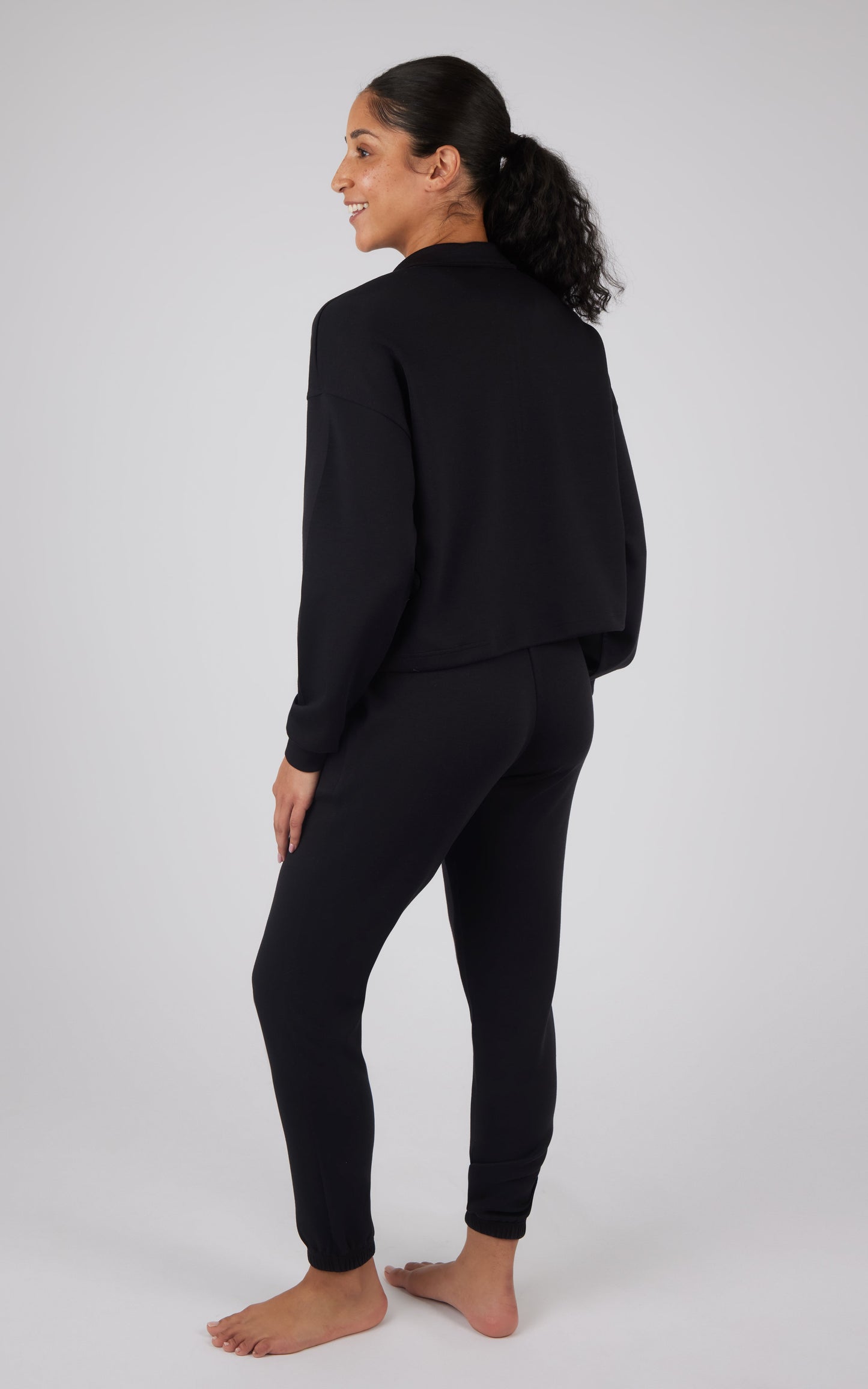 Softlite Half Zip Pullover and Jogger Set - Our Linen Story