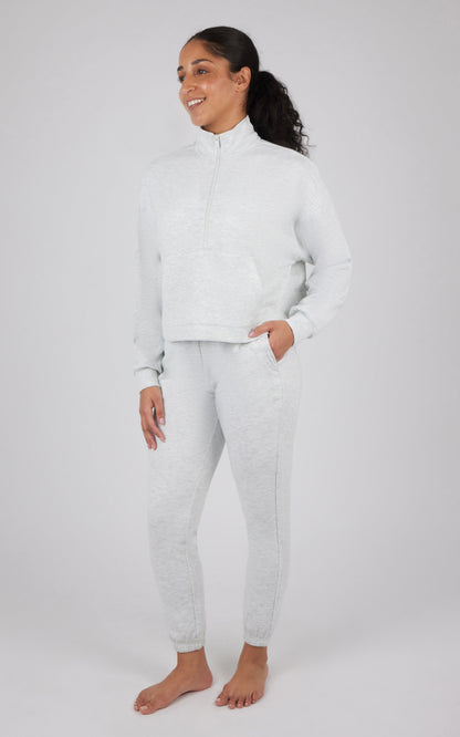 Softlite Half Zip Pullover and Jogger Set - Our Linen Story