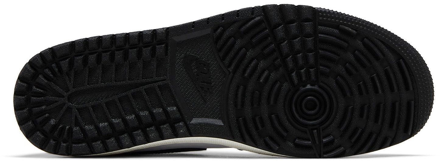 [DQ0660-105] MENS AIR JORDAN RETRO 1 HIGH GOLF 'WHITE UNIVERSITY GOLD VOLT BLACK'