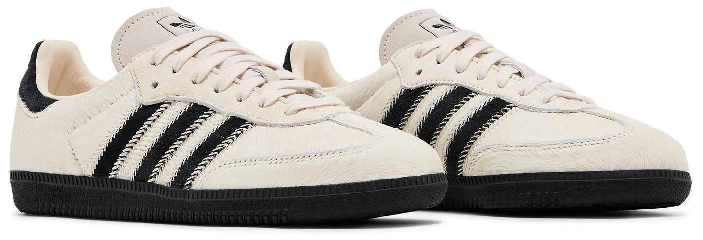 adidas Women's Samba Og 'Wonder White Black Pony ' Sneakers