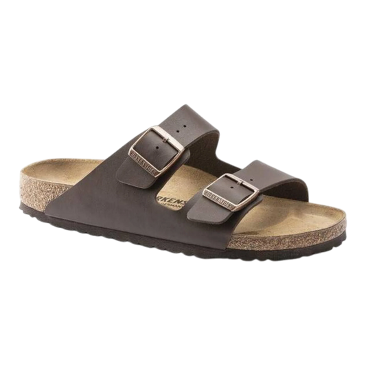 Birkenstock Arizona Unisex Sandals — Dark Brown Birko-Flor