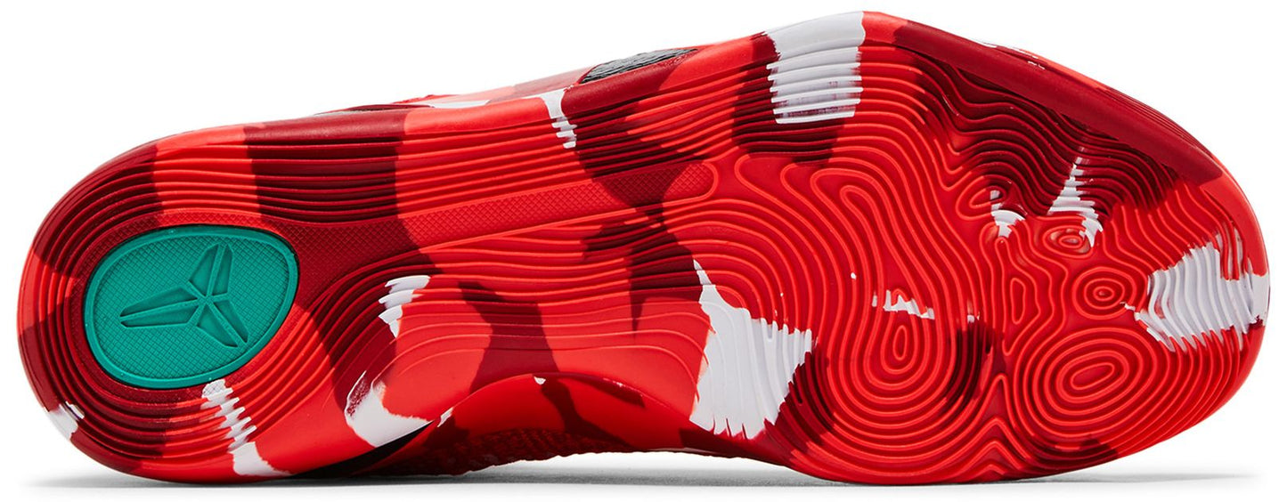 Bright Crimson / Black / White-