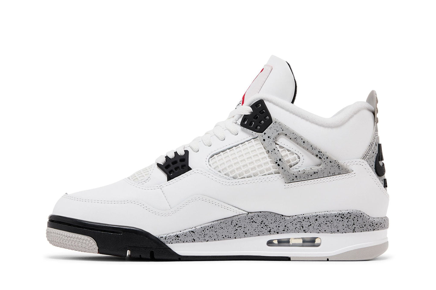Air Jordan Men's Retro 4 'White Cement 2025' Sneakers