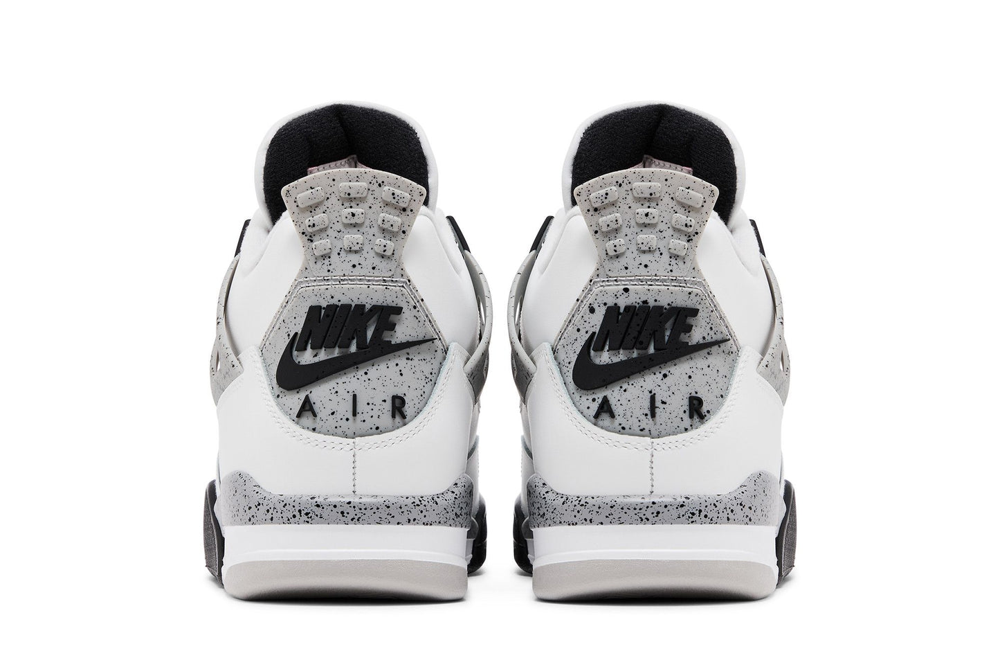 Air Jordan Men's Retro 4 'White Cement 2025' Sneakers