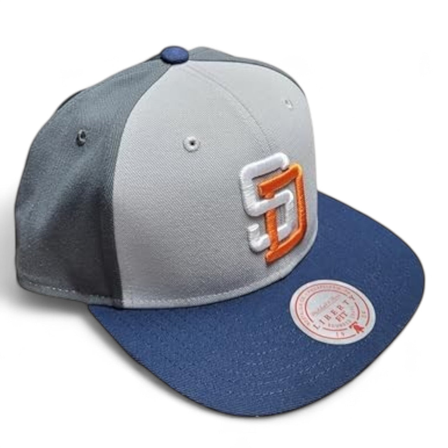 Mitchell & Ness Men's MLB Triple Play Liberty Snapback Coop Padres Snapback Caps