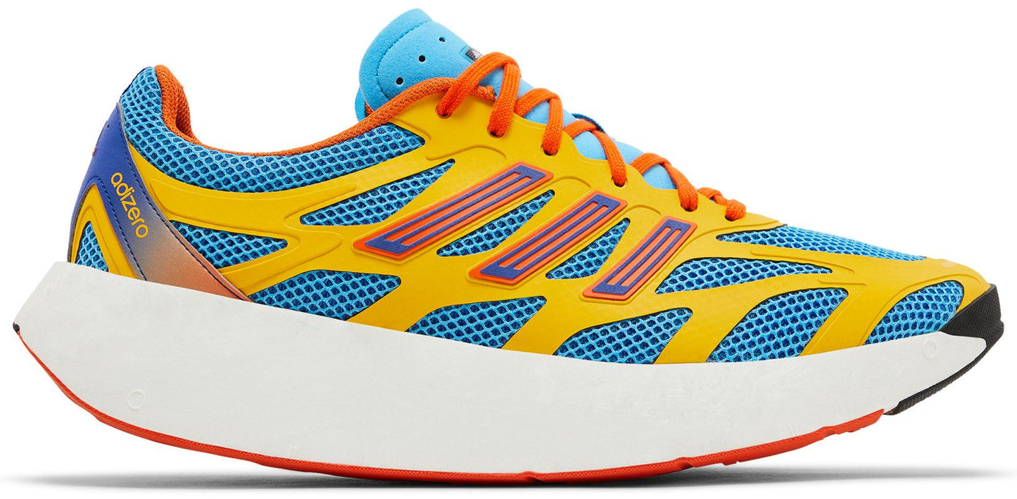 adidas Men's Adizero Aruku 'Sky Blue/ Orange' Sneakers
