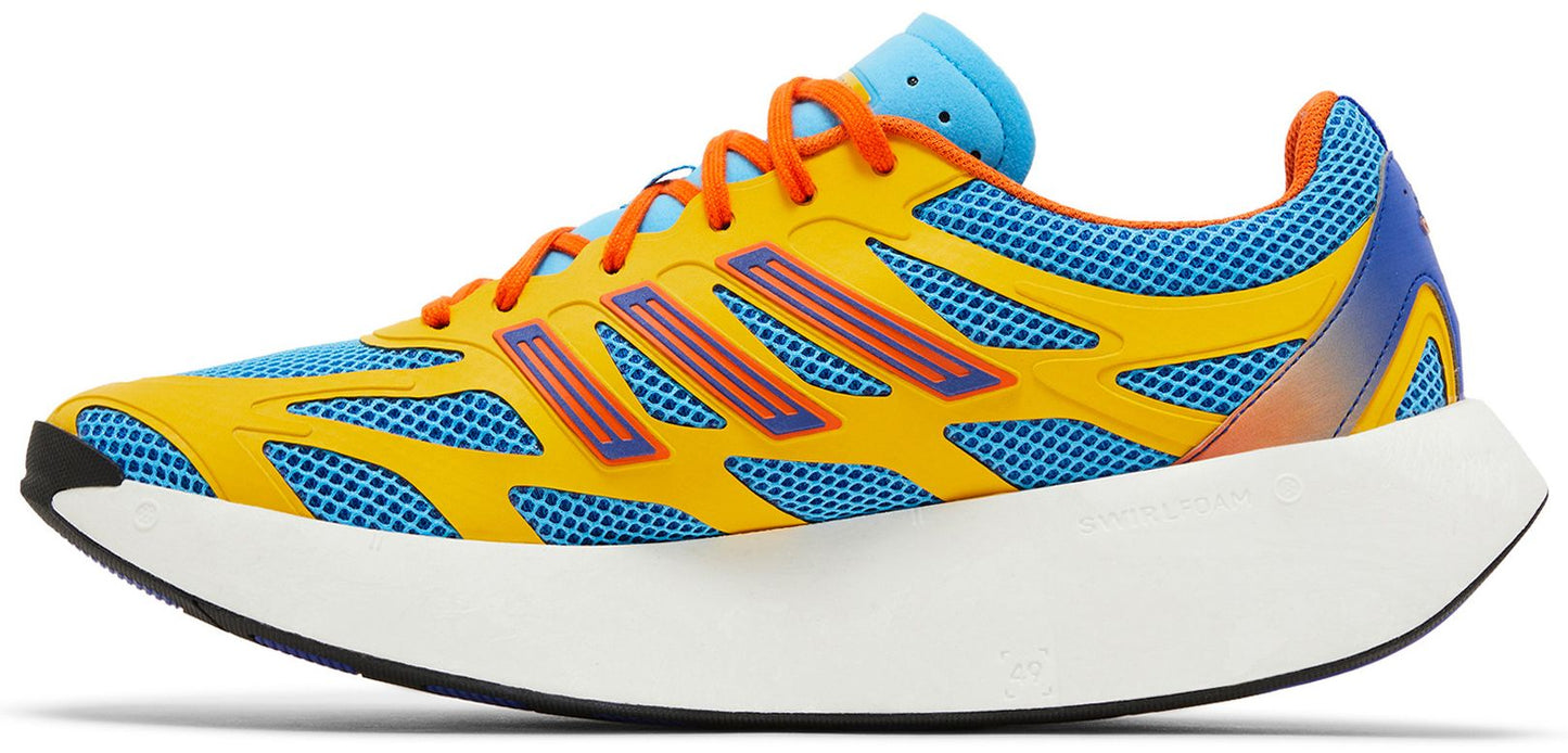 adidas Men's Adizero Aruku 'Sky Blue/ Orange' Sneakers
