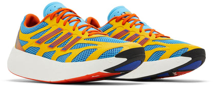 adidas Men's Adizero Aruku 'Sky Blue/ Orange' Sneakers