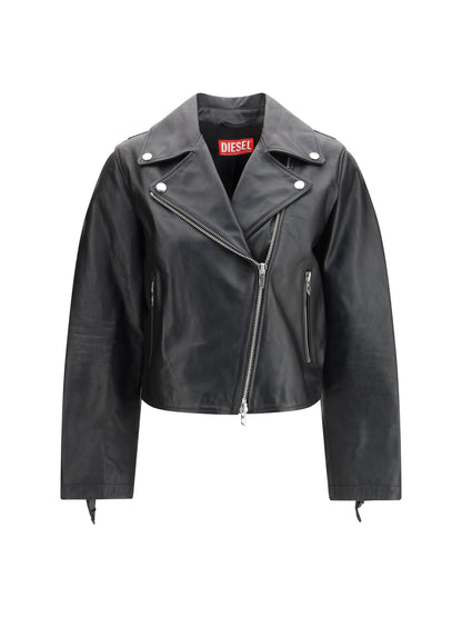 Jacket L-Unatic Black Leather