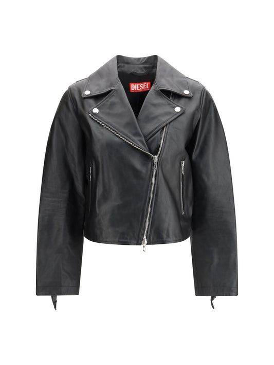 Jacket L-Unatic Black Leather