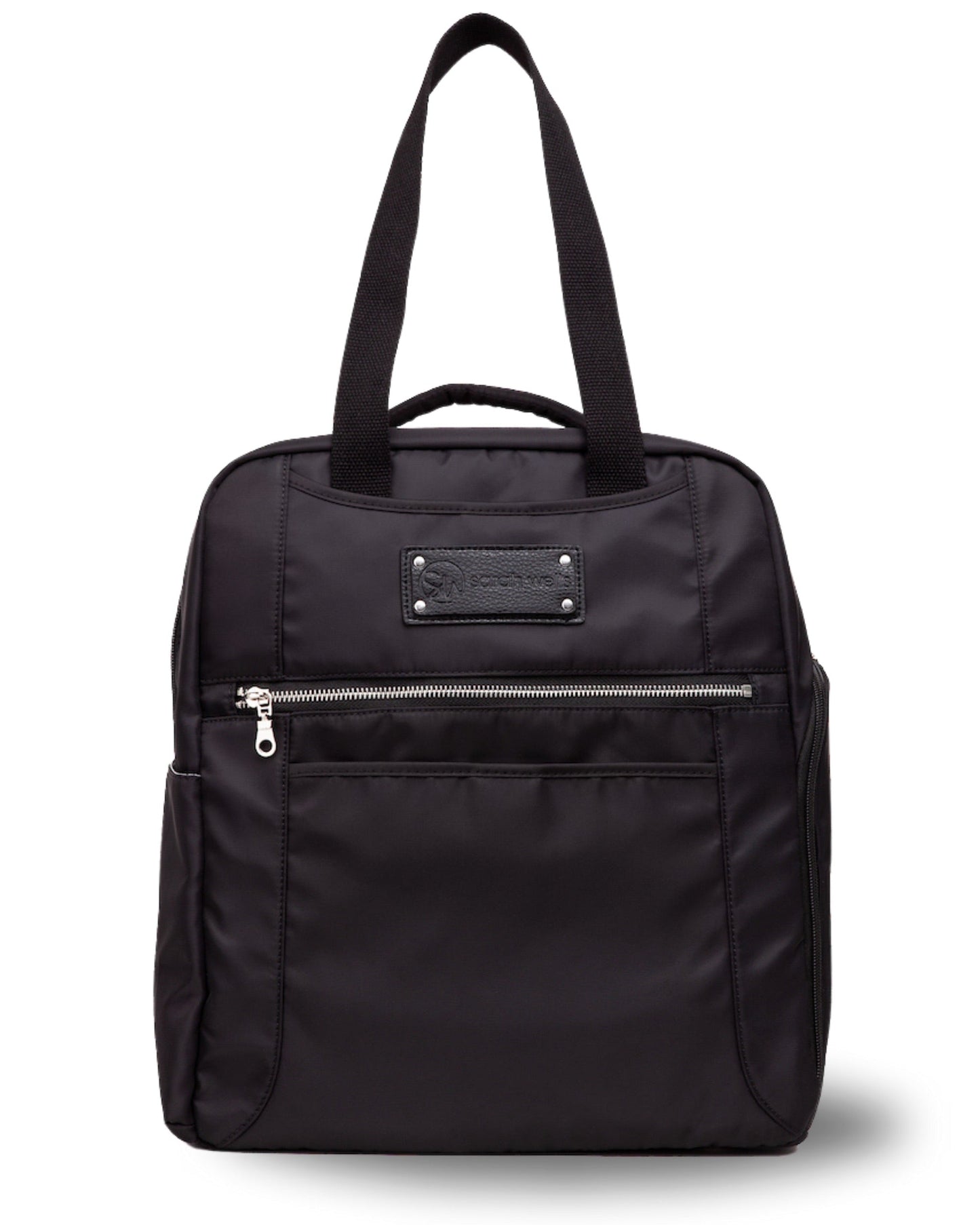 Sarah Wells Kelly Breast Pump Backpack & Tote  – Insulated Pocket, Laptop Sleeve & Easy-Clean Interior – Fits All Pumps for Moms