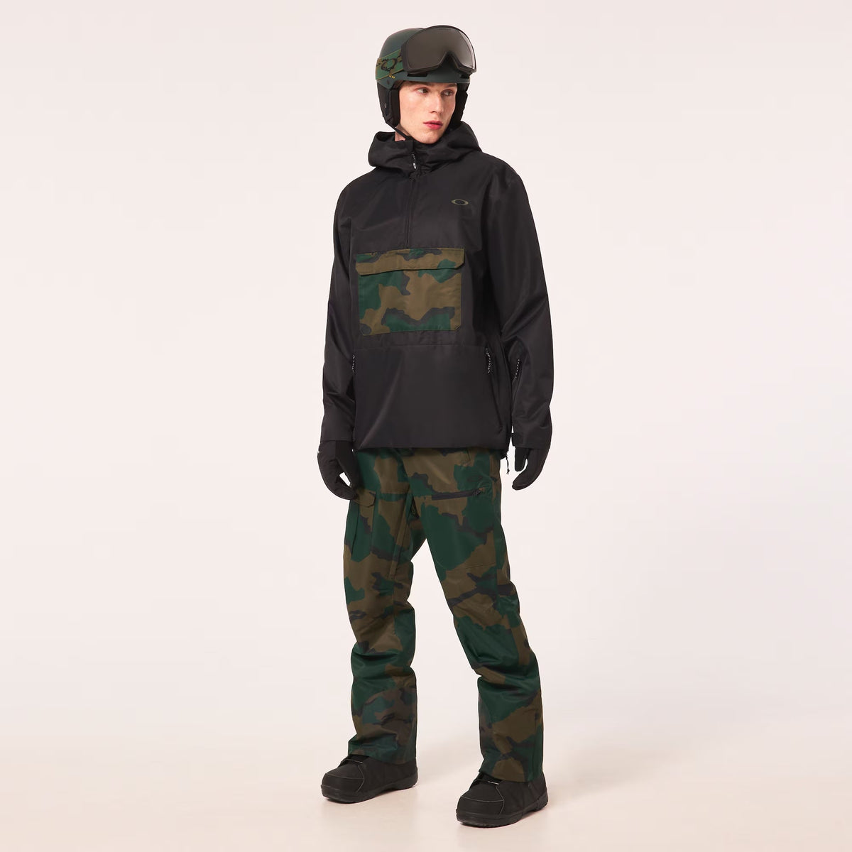 Oakley Men's Divisional RC Shell Anorak - Blackout