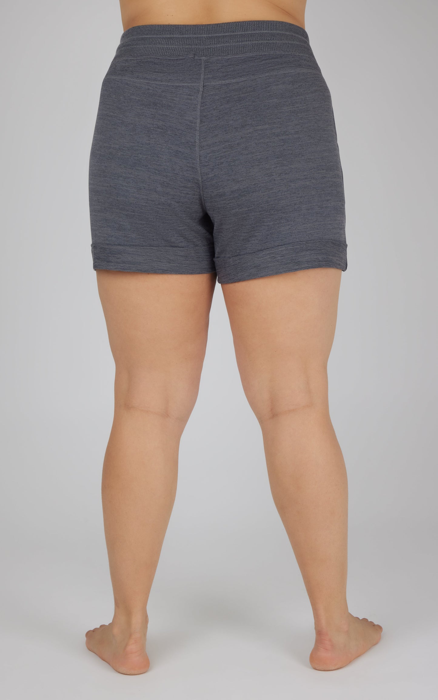 Plus Size Soft and Comfy Activewear Lounge Shorts