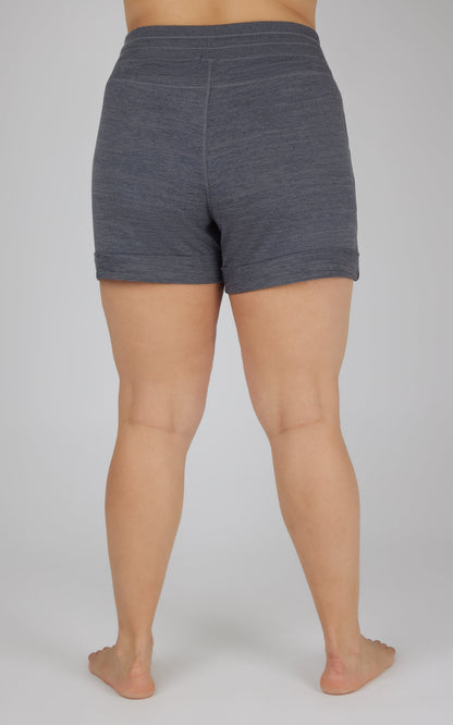 Plus Size Soft and Comfy Activewear Lounge Shorts