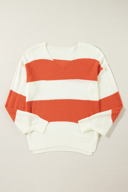 Threaded Pear Eleanor Shoulder Bubble Sleeve Sweater