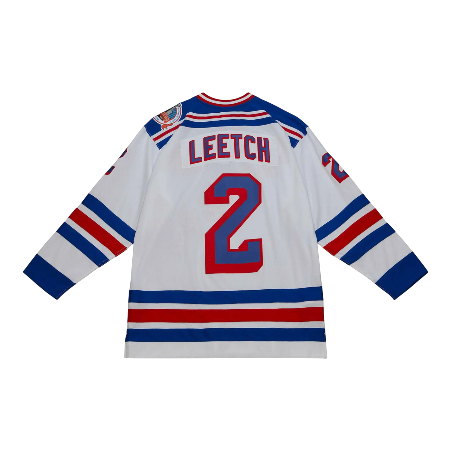 Mitchell & Ness Blue Line Brian Leetch New York Rangers 1993 Men Jersey White
