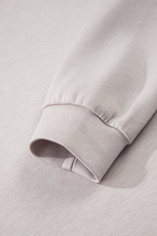 Threaded Pear Ava Pullover Drawstring Mini Skirt