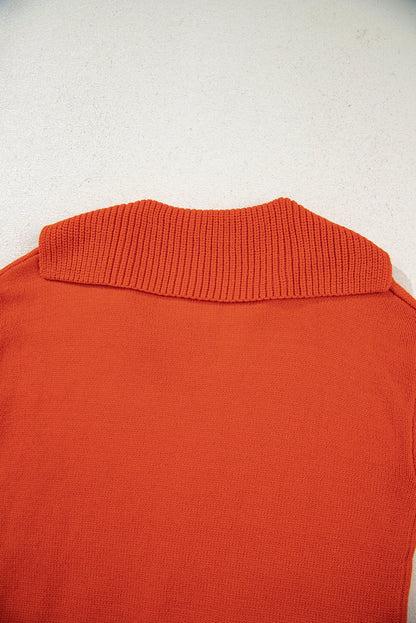 Threaded Pear Avery Edge Sexy Elegant Sweater