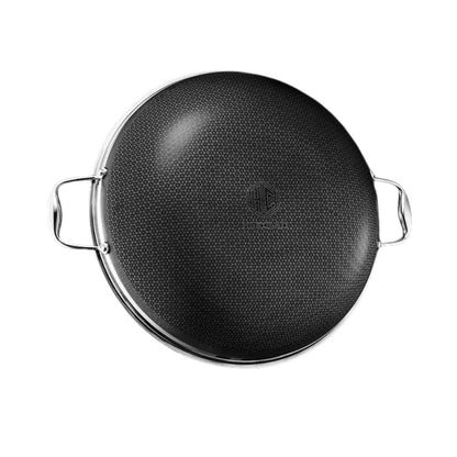 Hexclad 14" Hybrid Wok with Lid
