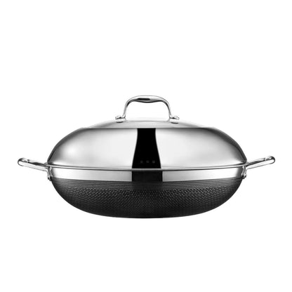 Hexclad 14" Hybrid Wok with Lid