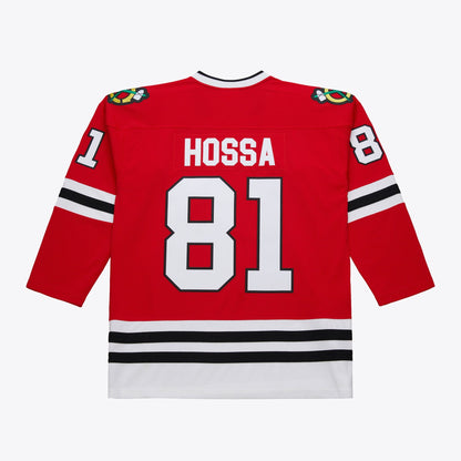 Mitchell & Ness Men's NHL Dark Jersey Blackhawks 2014 Marian Hossa