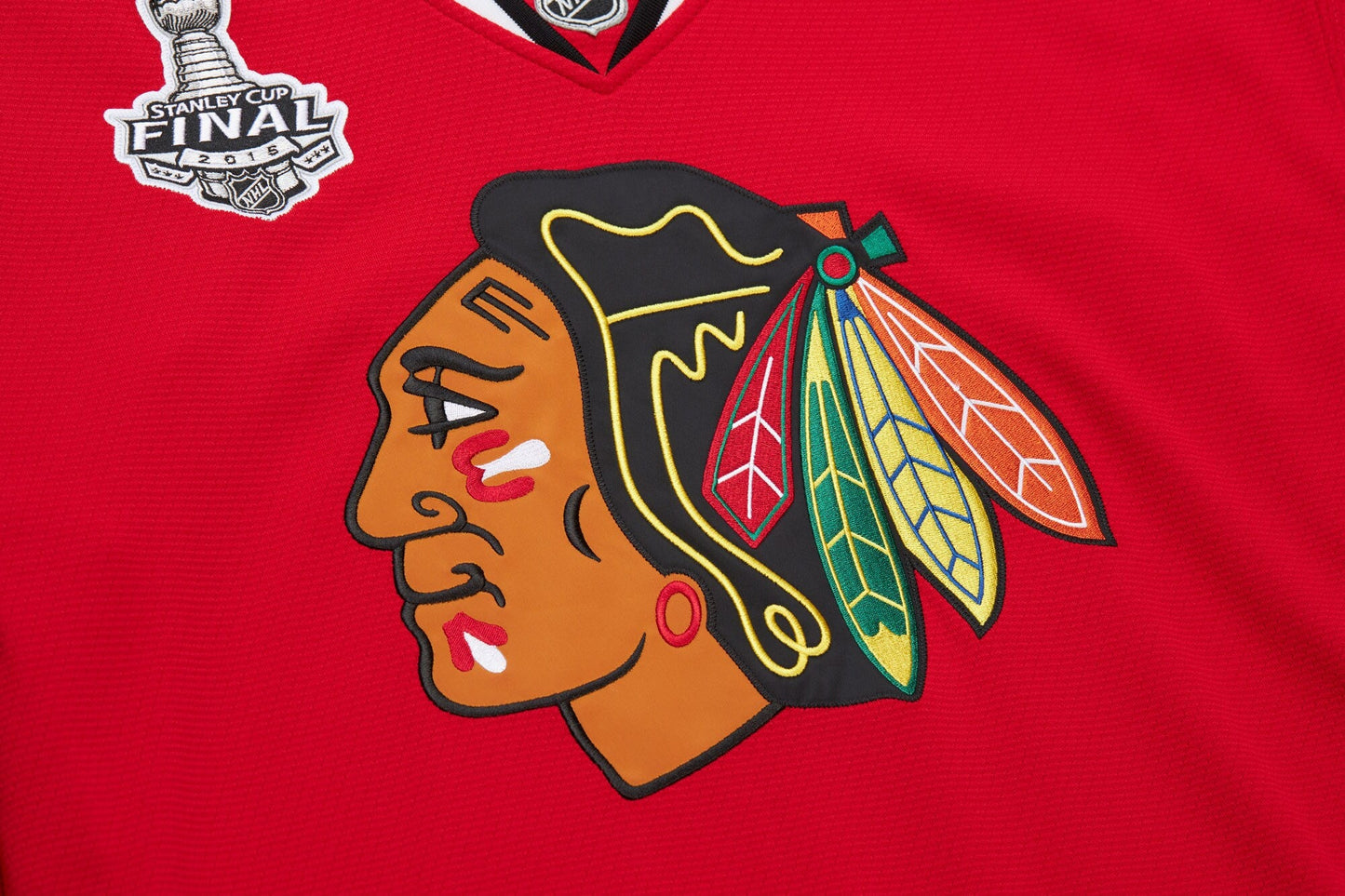 Mitchell & Ness Men's NHL Dark Jersey Blackhawks 2014 Marian Hossa