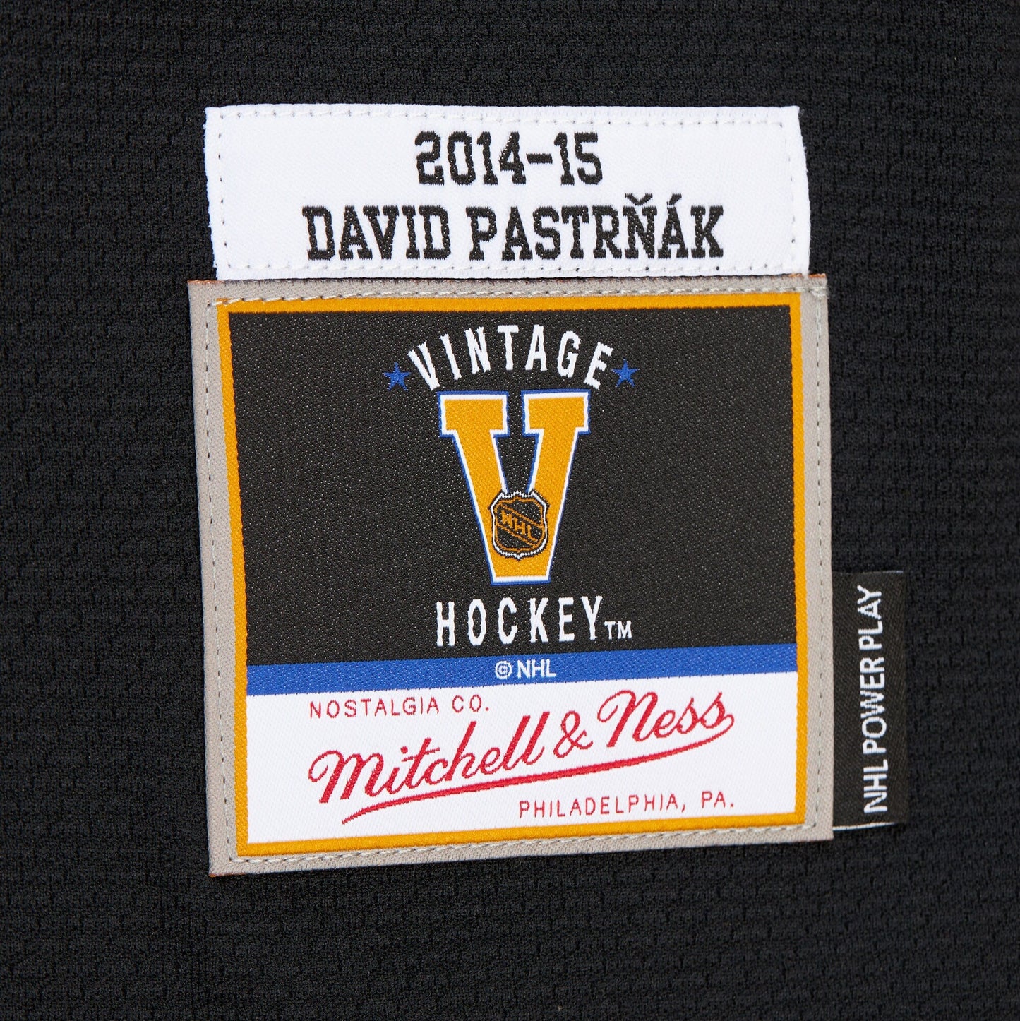 Mitchell & Ness Men's NHL Dark Jersey Bruins 2014 David Pastrnak