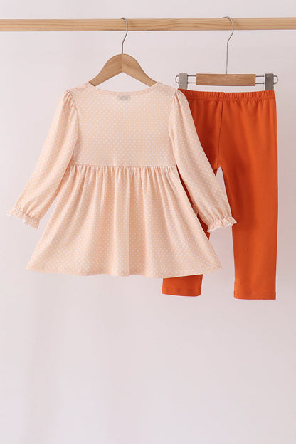 Sweet as Pie Embroidery Pants Set