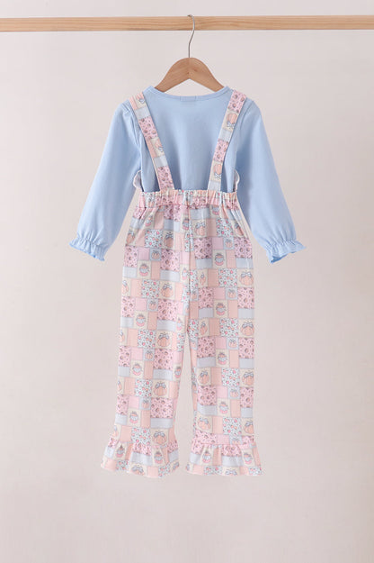 Pink Pumpkin Ruffle 2 Piece Set