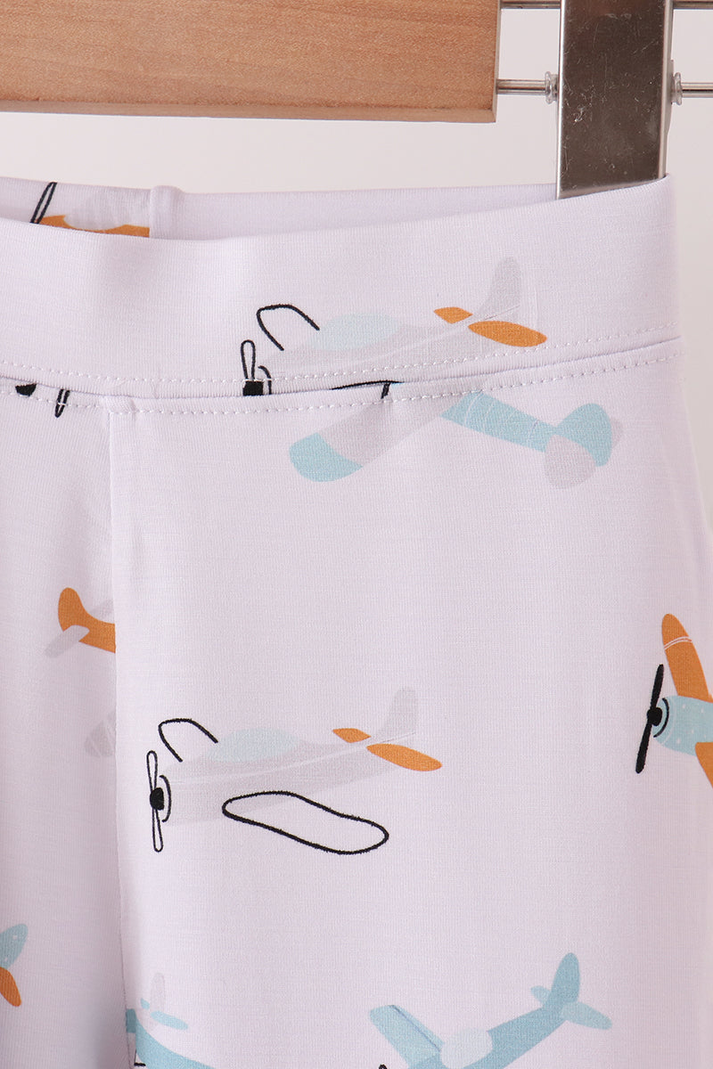 Airplane Bamboo 2-Piece Pants Set