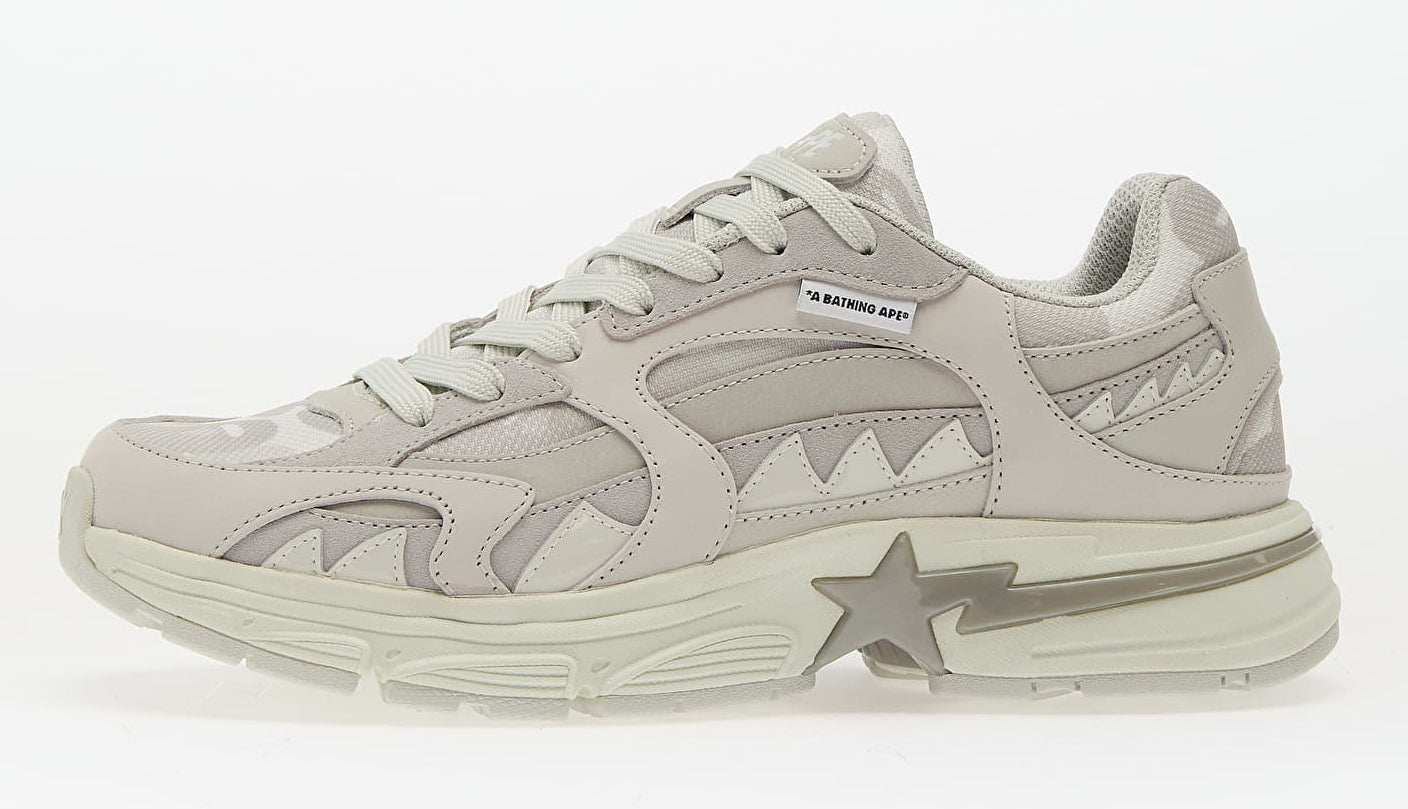 Mens a Bathing Ape Bape Shark Sta #1 M2 'white'