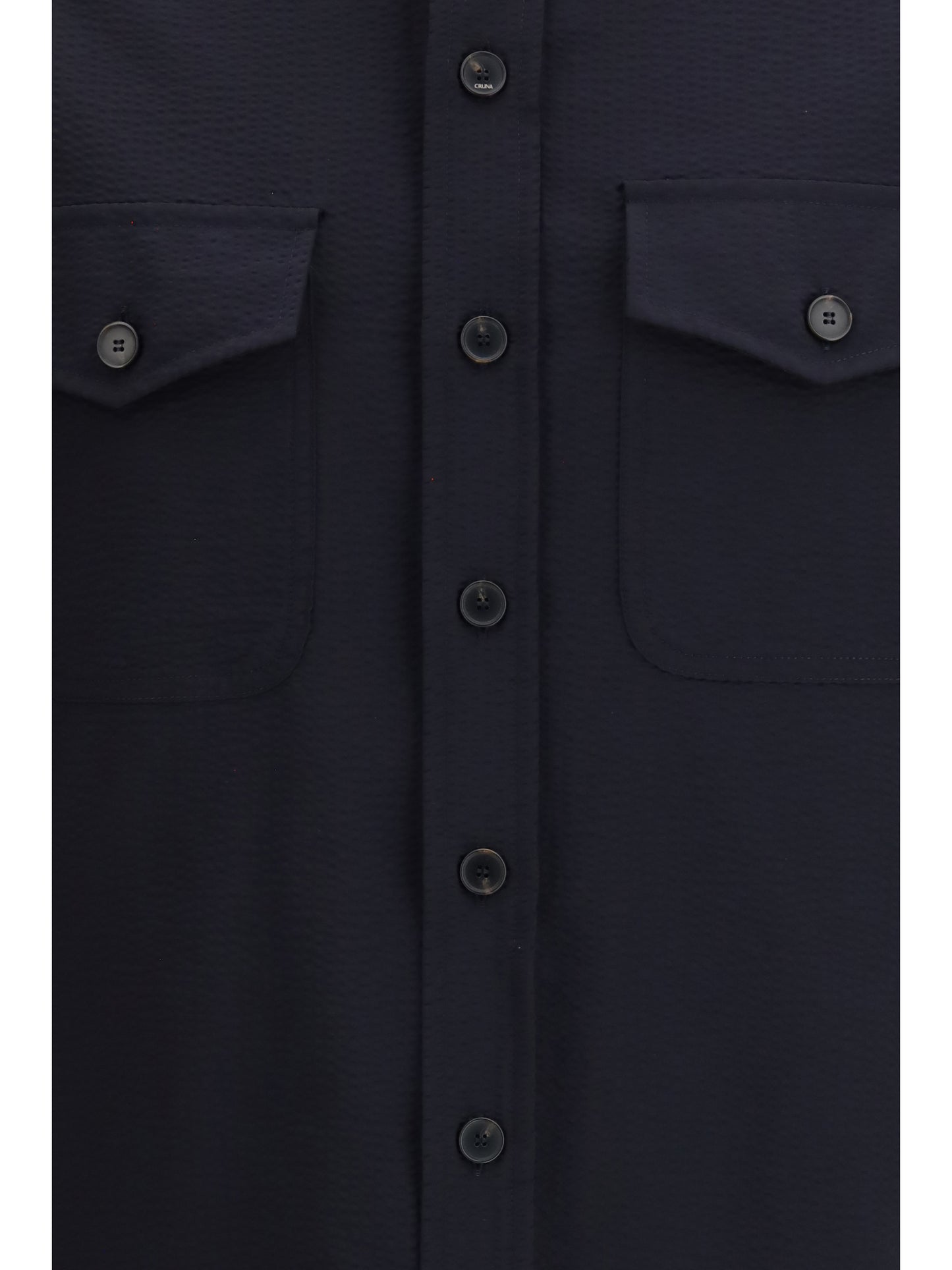 Overshirt Technical Fabric Navy