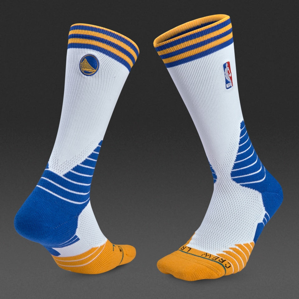 Men's Stance NBA Gs Warriors Logo Crew Socks