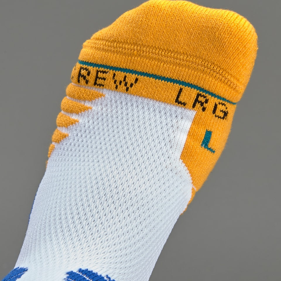Men's Stance NBA Gs Warriors Logo Crew Socks