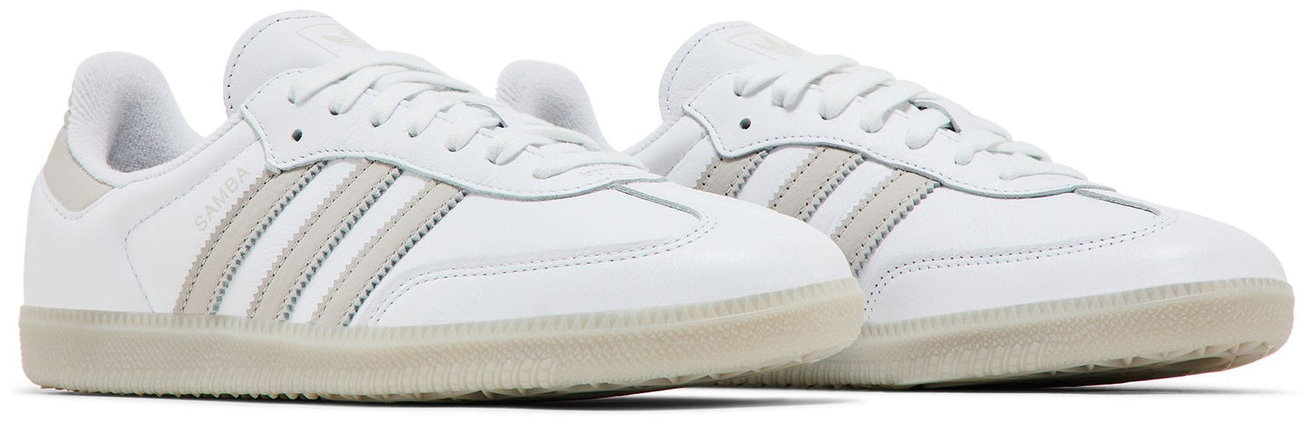 [JI3206] Men's adidas Samba OG 'Footwear White Grey'