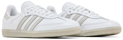 [JI3206] Men's adidas Samba OG 'Footwear White Grey'