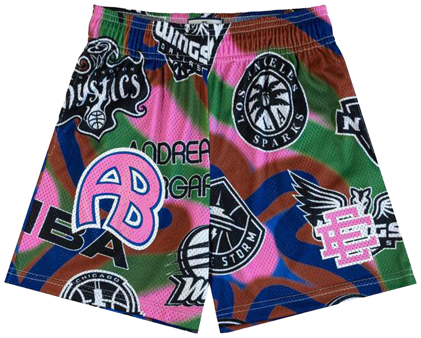 Eric Emanuel Men's Ee Basic Short 'Green/Pink' Ss24