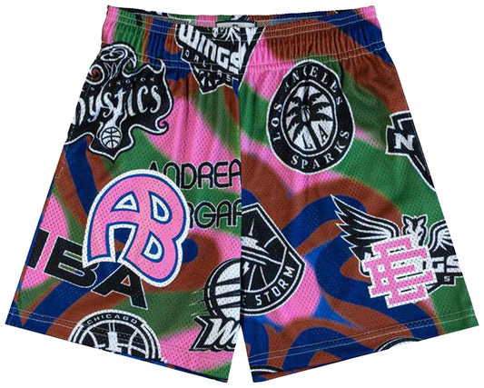 Eric Emanuel Men's Ee Basic Short 'Green/Pink' Ss24