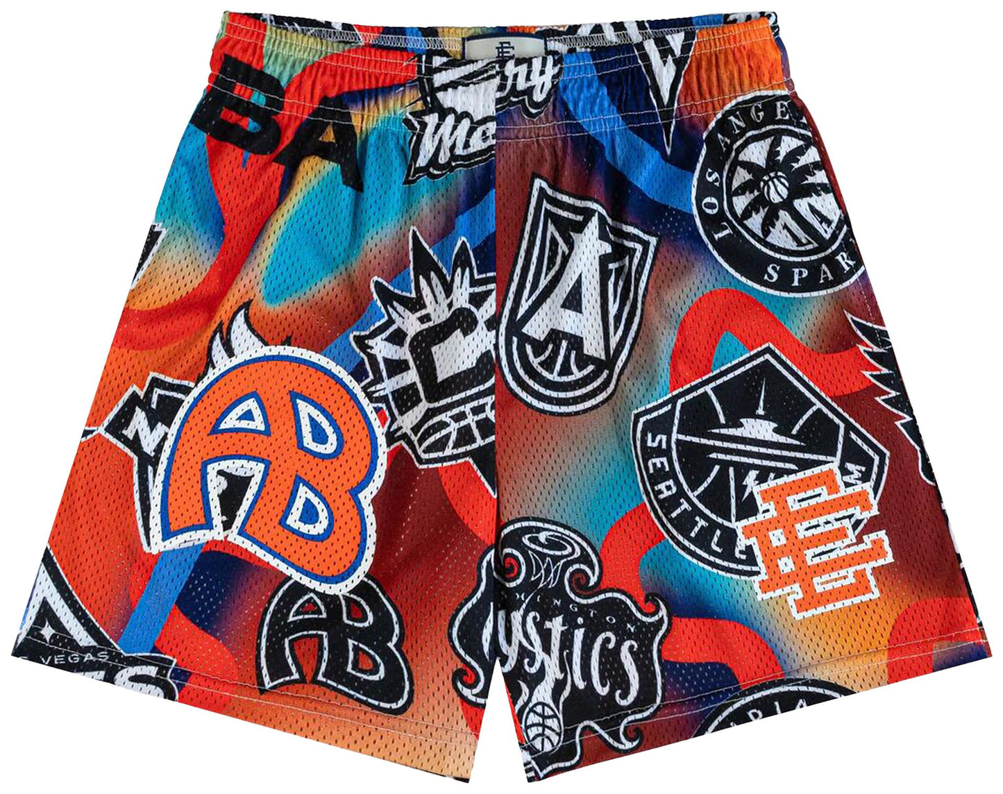 Eric Emanuel Men's Ee Basic Short 'Orange/Pink' Ss24
