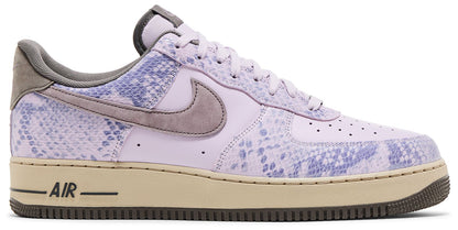 Nike Men's Air Force 1 '07 Lv8 'Purple Snakeskin' Sneakers