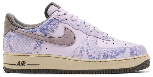 Nike Men's Air Force 1 '07 Lv8 'Purple Snakeskin' Sneakers